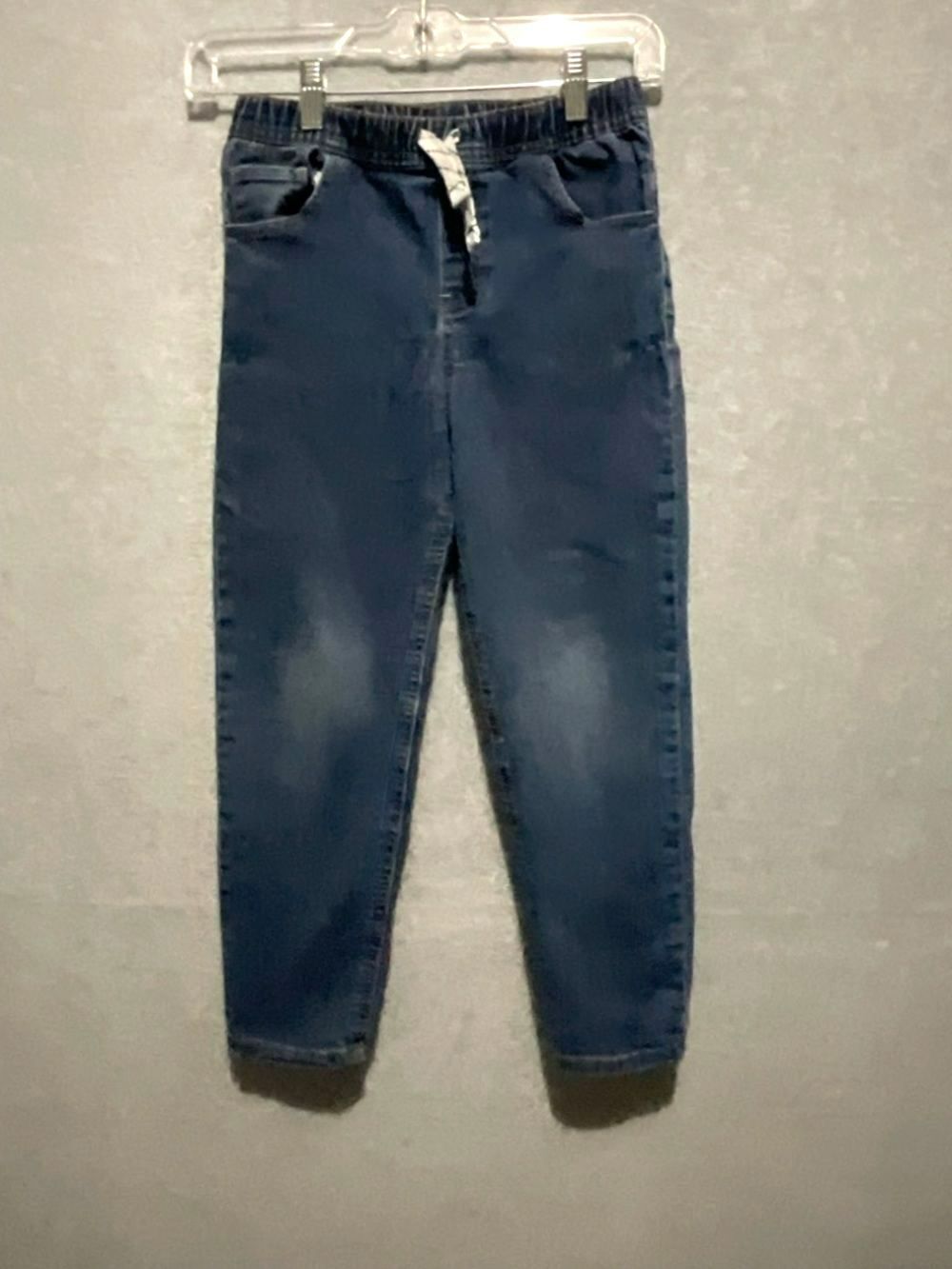 365 Kids Garanimals Size 8 Boys Blue Denim Pull-On Jogger Jeans Play Ready